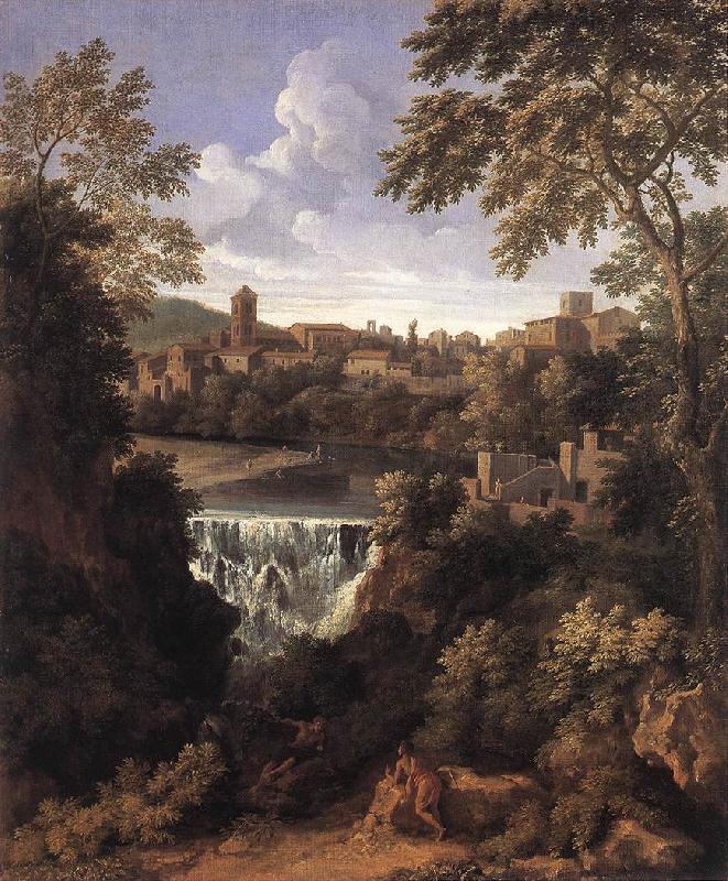 DUGHET, Gaspard The Falls of Tivoli dfg France oil painting art